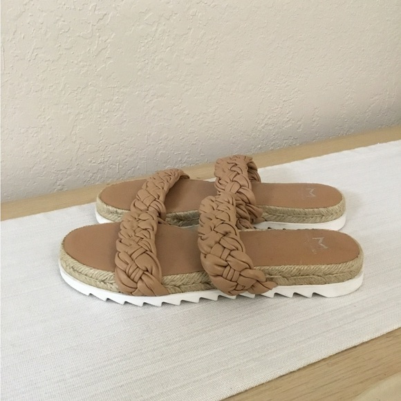 Marc Fisher Jaimee Espadrille Slide Sandal 7 - Picture 5 of 7